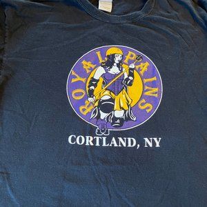 Crown City Royal Pains roller derby XL T-shirt